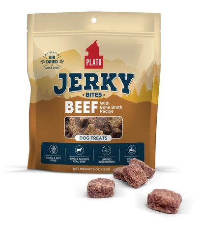 Plato Beef with Bone Broth Jerky Bites