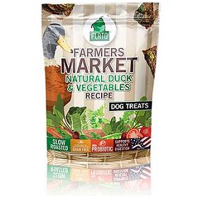 Plato Farmers Market Duck Vegetables Grain Free Dog Treats