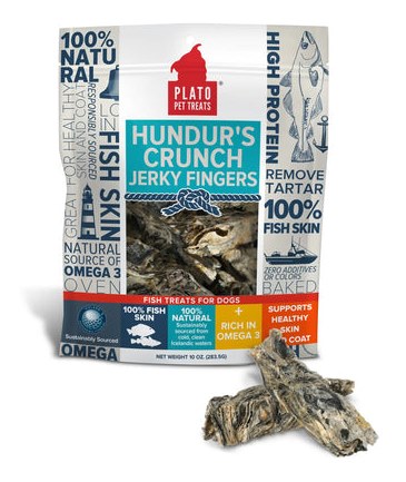 Plato Hundurs Crunch Jerky Fingers