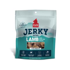Plato Lamb with Goat Milk Jerky Bites Dog Treats
