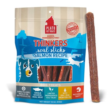 Plato Pet Treats Thinkers Salmon