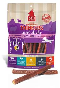 Plato Thinkers Lamb Meat Stick Dog Treats