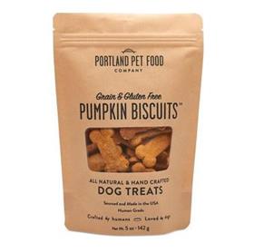 Portland Pet Food Company Pumpkin Biscuits Grain Free Dog Treats