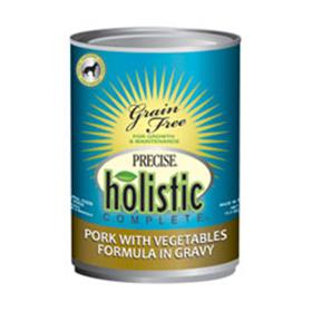 Precise Holistic Grain Free Pork and Vegetable Dog Cans