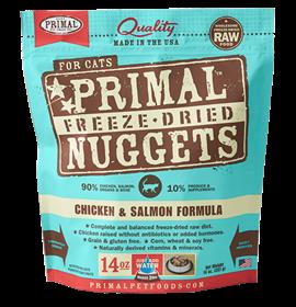 Primal Freeze Dried Feline Chicken and Salmon Formula