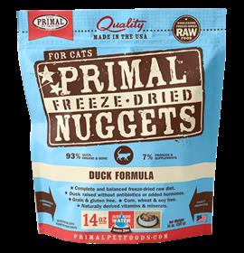 Primal Freeze Dried Feline Duck Formula