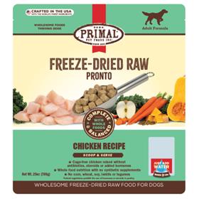 Primal Freeze Dried Raw Pronto Chicken Recipe