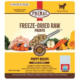 Primal Freeze Dried Raw Pronto Puppy Chicken Salmon Recipe