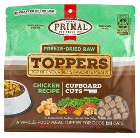 Primal Freeze Dried Raw Toppers Chicken Recipe Cupboard Cuts