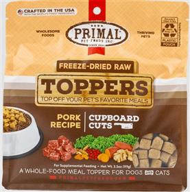 Primal Freeze Dried Raw Toppers Pork Recipe Cupboard Cuts