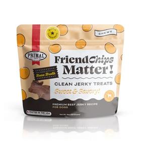 Primal FriendChips Matter Beef Jerky Chips for Dogs