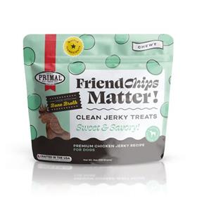 Primal FriendChips Matter Chicken Jerky Chips for Dogs