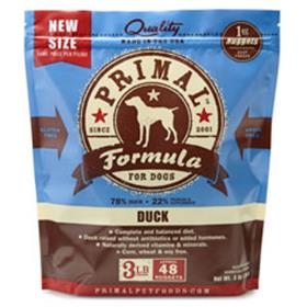 Primal Frozen Canine Duck Formula