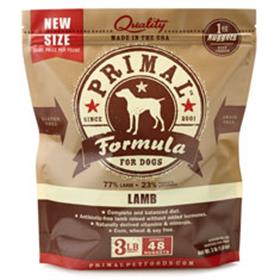 Primal Frozen Canine Lamb Formula