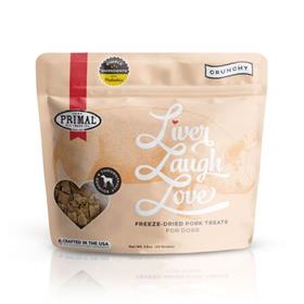 Primal Liver Laugh Love Pork Freeze Dried Treat for Dogs