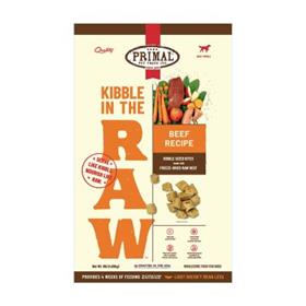 Primal Pet Kibble in the Raw Beef Recipe for Dogs