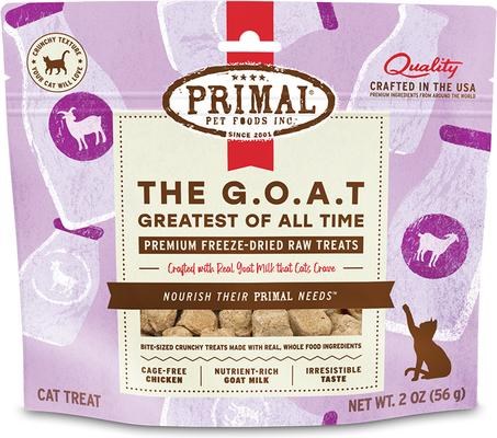 Primal The GOAT Chicken and Goat Milk Treat for Cats