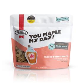 Primal You Maple My Day Pork Maple and Goat Milk Dog Treat