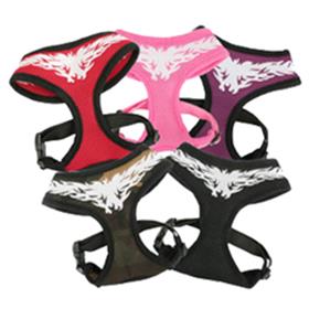 Puppia Soft Harness Flame