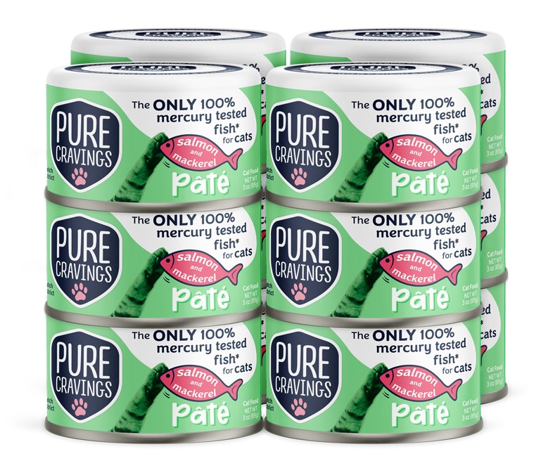 Pure Cravings Salmon and Mackerel Pate Cat Food