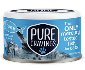 Pure Cravings Wild Tuna Cutlets in Gravy Cat Cans