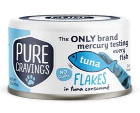 Pure CravingsTuna Flakes in Tuna Consomme Cat Can