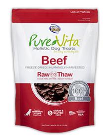 Pure Vita Freeze Dried Beef for Dogs