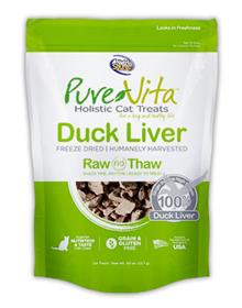 Pure Vita Freeze Dried Duck Liver for Cats