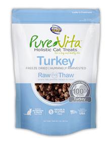 Pure Vita Freeze Dried Turkey for Cats