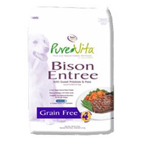 Pure Vita Grain Free Bison Dry Dog Food