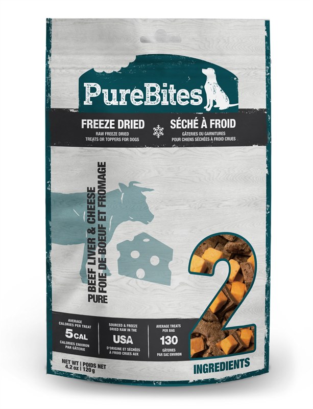 PureBites Beef Cheese Freeze Dried Dog Treats