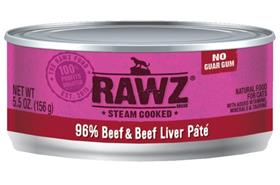 Rawz Cat Beef and Beef Liver Can