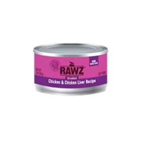 Rawz Cat Can Shredded Chicken and Chicken Liver