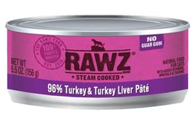 Rawz Cat Turkey and Turkey Liver Can