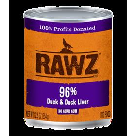 Rawz Dog Can Duck and Duck Pate