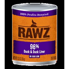Rawz Dog Can Duck and Duck Pate