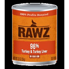 Rawz Dog Can Turkey and Liver Pate