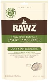 Rawz Dog Freeze Dried Lamb Dinner