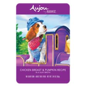 Rawz Dog Pouch Grain Free Aujou Chicken and Pumpkin