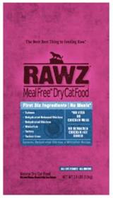 Rawz Meal Free Dry Cat Food Salmon Dehydrated Chicken and Whitefish