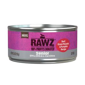 Rawz Senior Beef Green Mussels Pumpkin Canned Cat Food