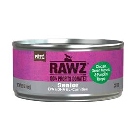 Rawz Senior Chicken Green Mussels Pumpkin Cat Food