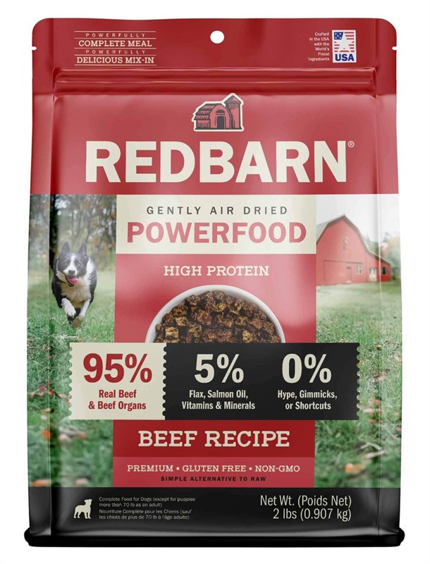 RedBarn Air Dried Beef Recipe Dog Food