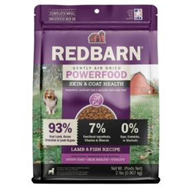 Redbarn Air Dried Powerfood Skin Coat Health Lamb and Fish Dog Food