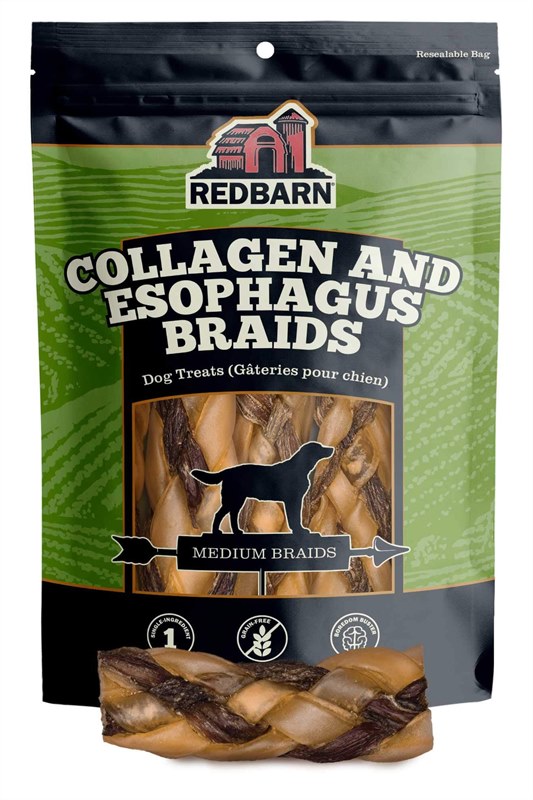 Redbarn Collagen Wrapped Esophagus Braid