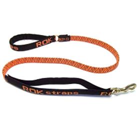 ROK Strap Leash Orange and Black