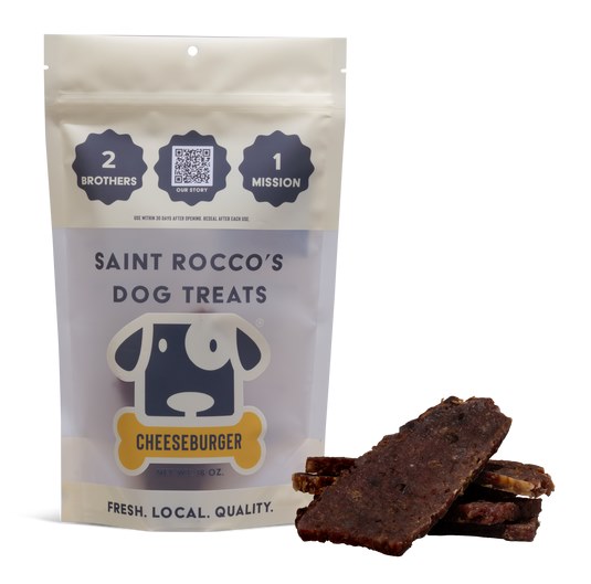 Saint Roccos Dog Treat Cheeseburger 