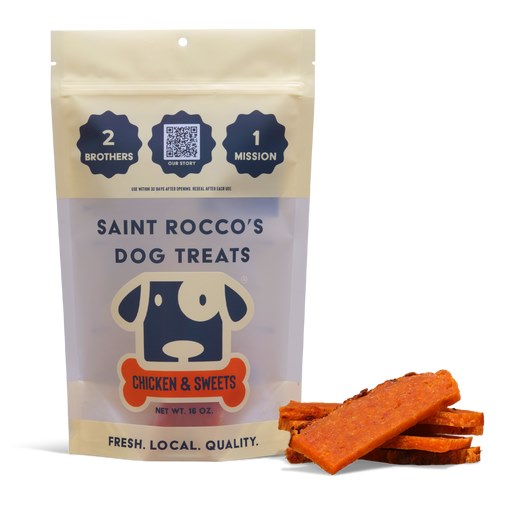 Saint Roccos Dog Treat Chicken And Sweet Potato