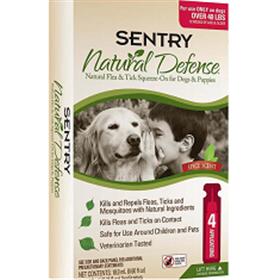 Sentry Natural Defense Flea and Tick Squeeze On