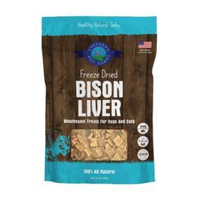 Shepherd Boy Farms Bison Liver Raw Freeze Dried Dog Treats